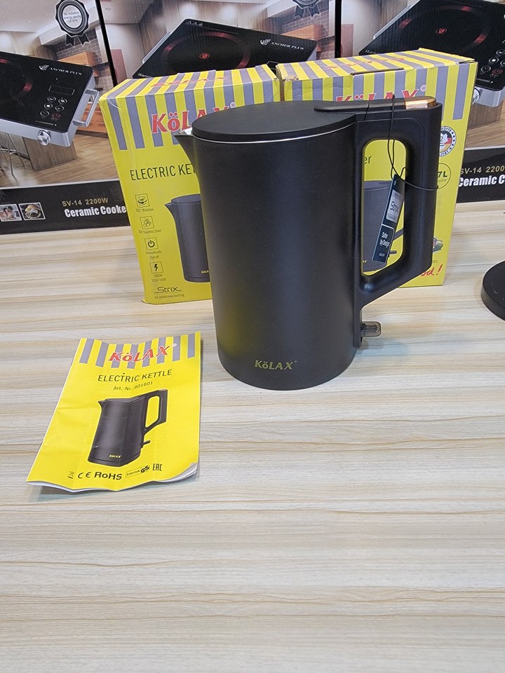  Electric Kettle with Auto Shutoff Feature for Safety