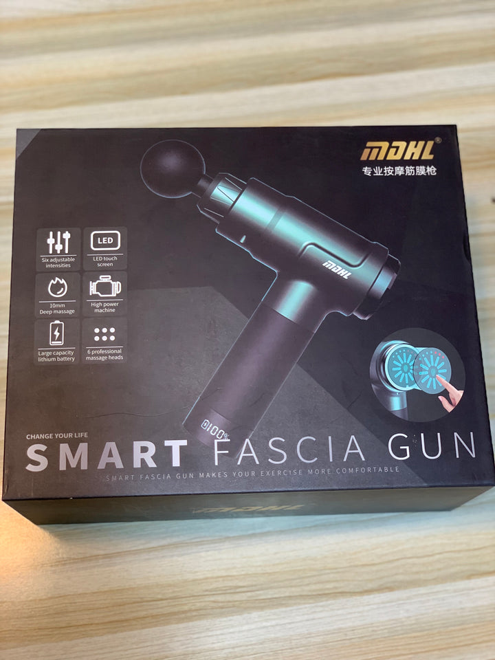 Rechargeable Battery of the MDHL Smart Gun Massager 6-in-1 for Long-lasting Muscle Relaxation and Recovery