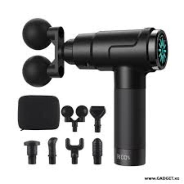 MDHL Smart Gun Massager 6-in-1 with Speed Control Touchpad for Customized Muscle Relaxation in Pakistan