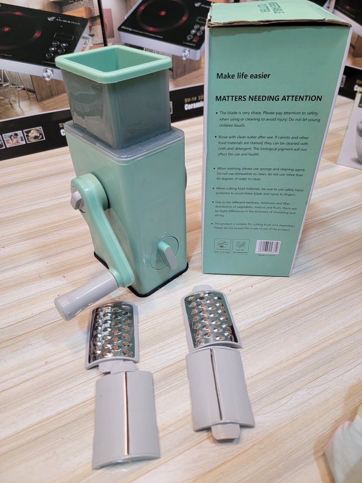 Multi-purpose vegetable cutter ideal for slicing, dicing, and chopping fruits and vegetables with ease.