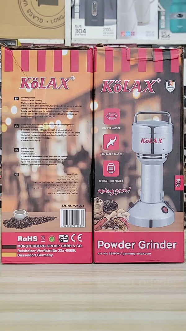 KOLAX Commercial Spices grinder 150g (masala grinder )