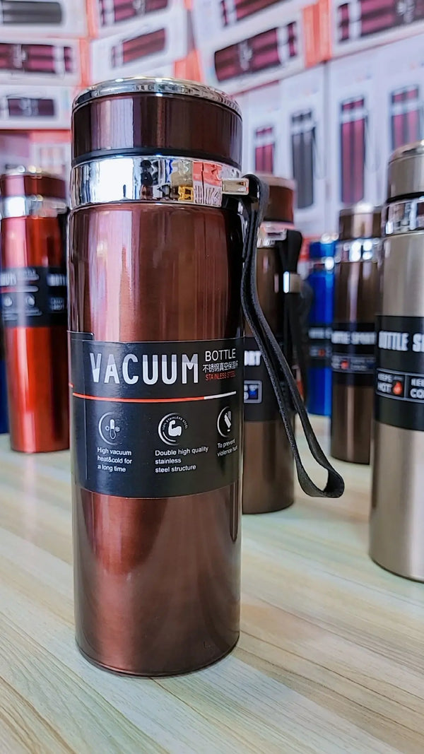 Imported Stainless Steel Hot & Cold Water Bottle – 1000ml & 800ml Thermos Flask