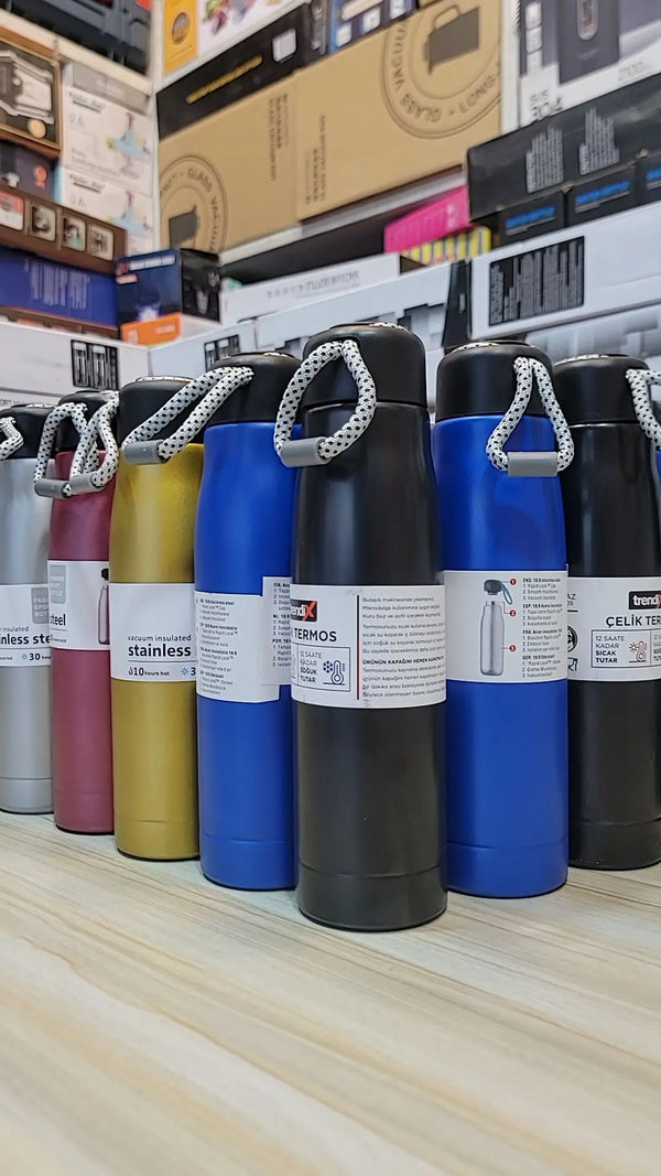 500ml Insulated Coffee Mug with Lid – Stainless Steel Vacuum Coffee Cup