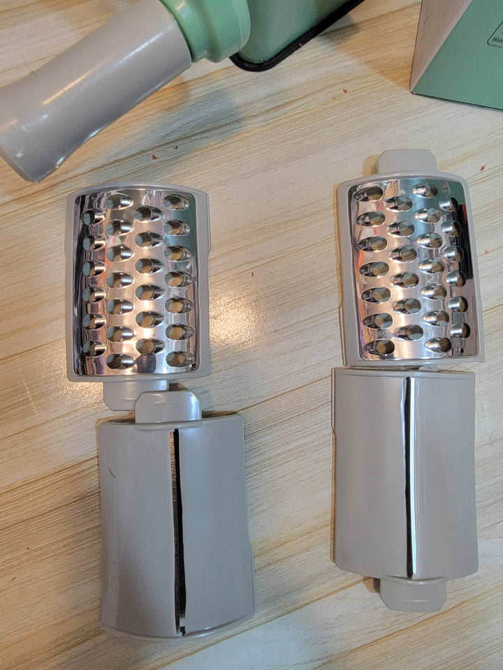 Vegetable cutter in action slicing cucumbers, perfect for quick and safe chopping in Pakistani kitchens.