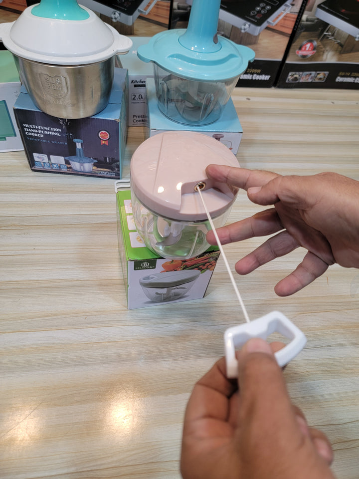 Vegetable Cutter with Durable Stainless Steel Blades for Precise Cutting

