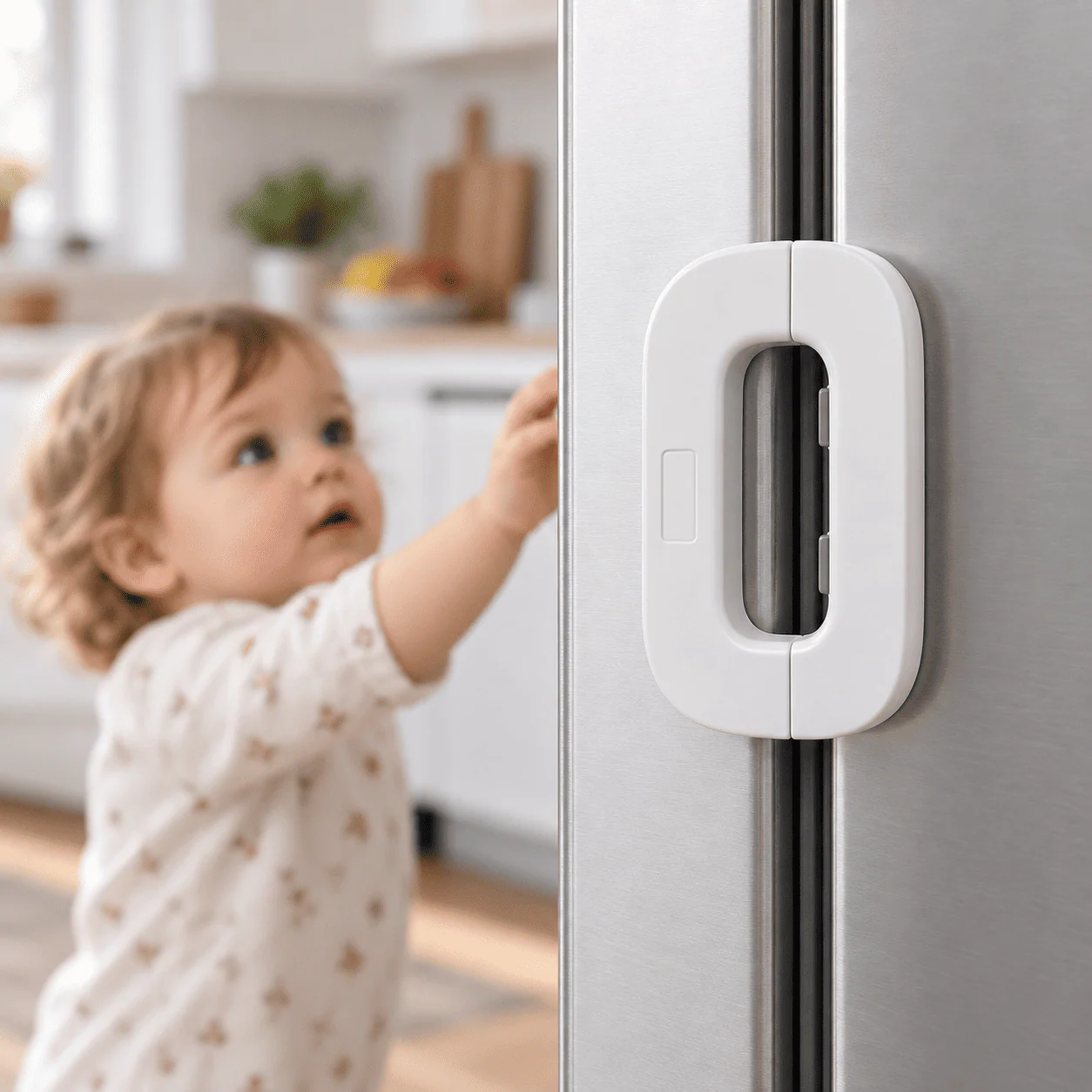 Child Safety Refrigerator Door Lock – Double Door Fridge Lock