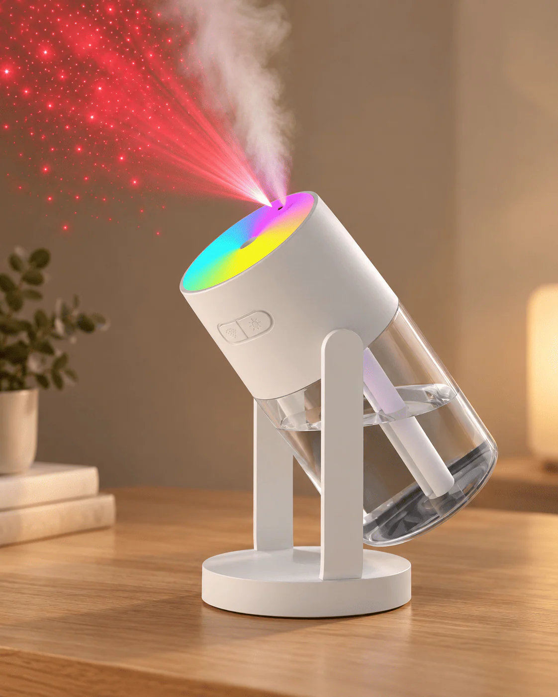 CL32 3-in-1 Star Projector Humidifier & Color LED Night Light