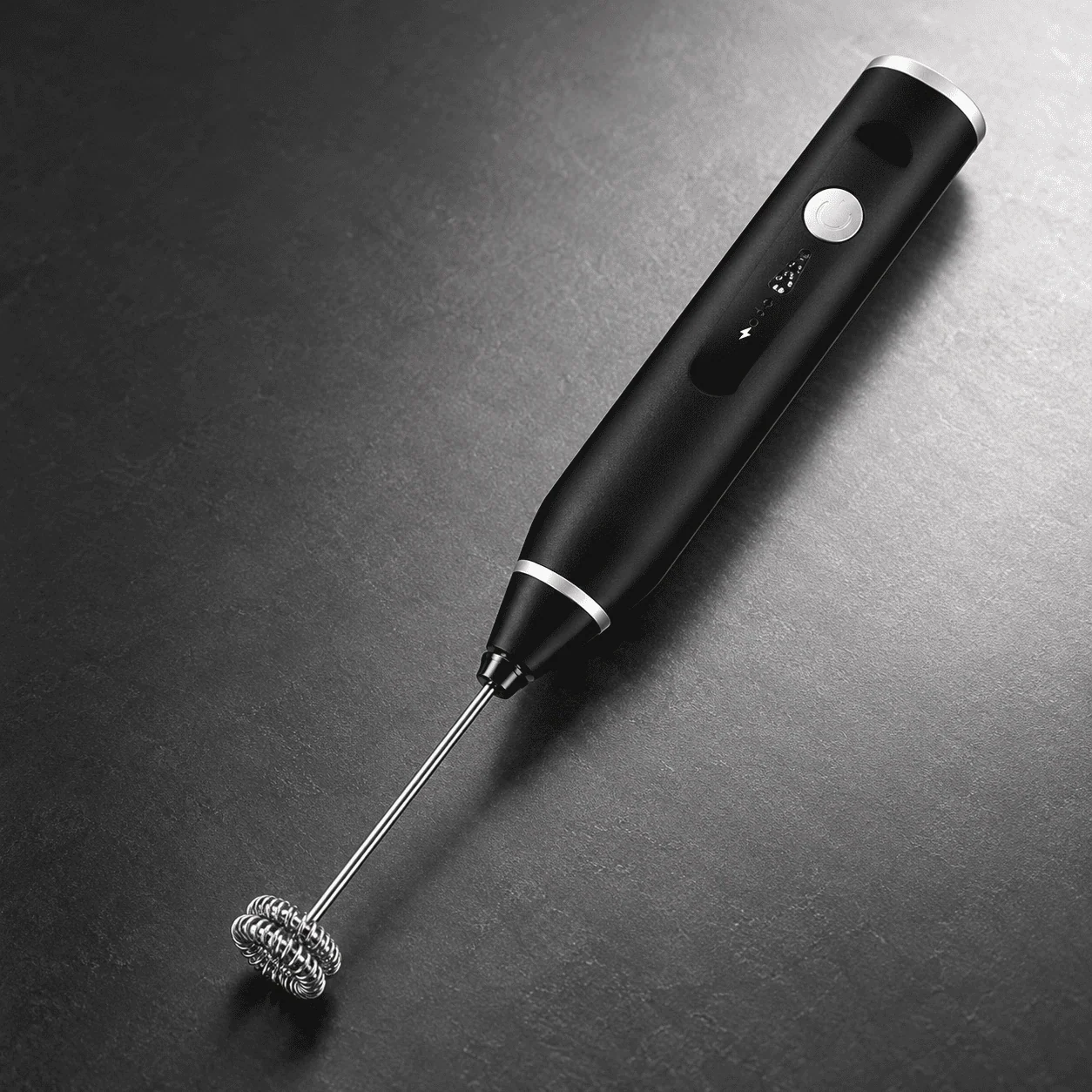 USB Rechargeable Adjustable Speed Coffee Beater & Milk Frother – 2-in-1 Handheld Whisk