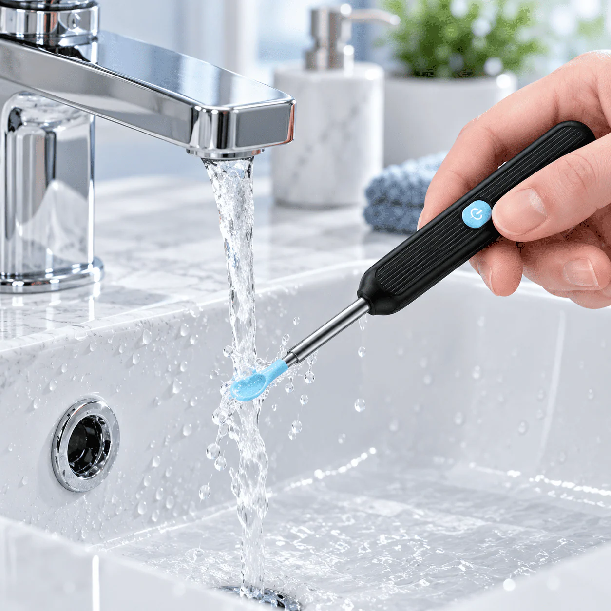 Wireless Visual Ear Cleaner with Camera & Silicone Tips