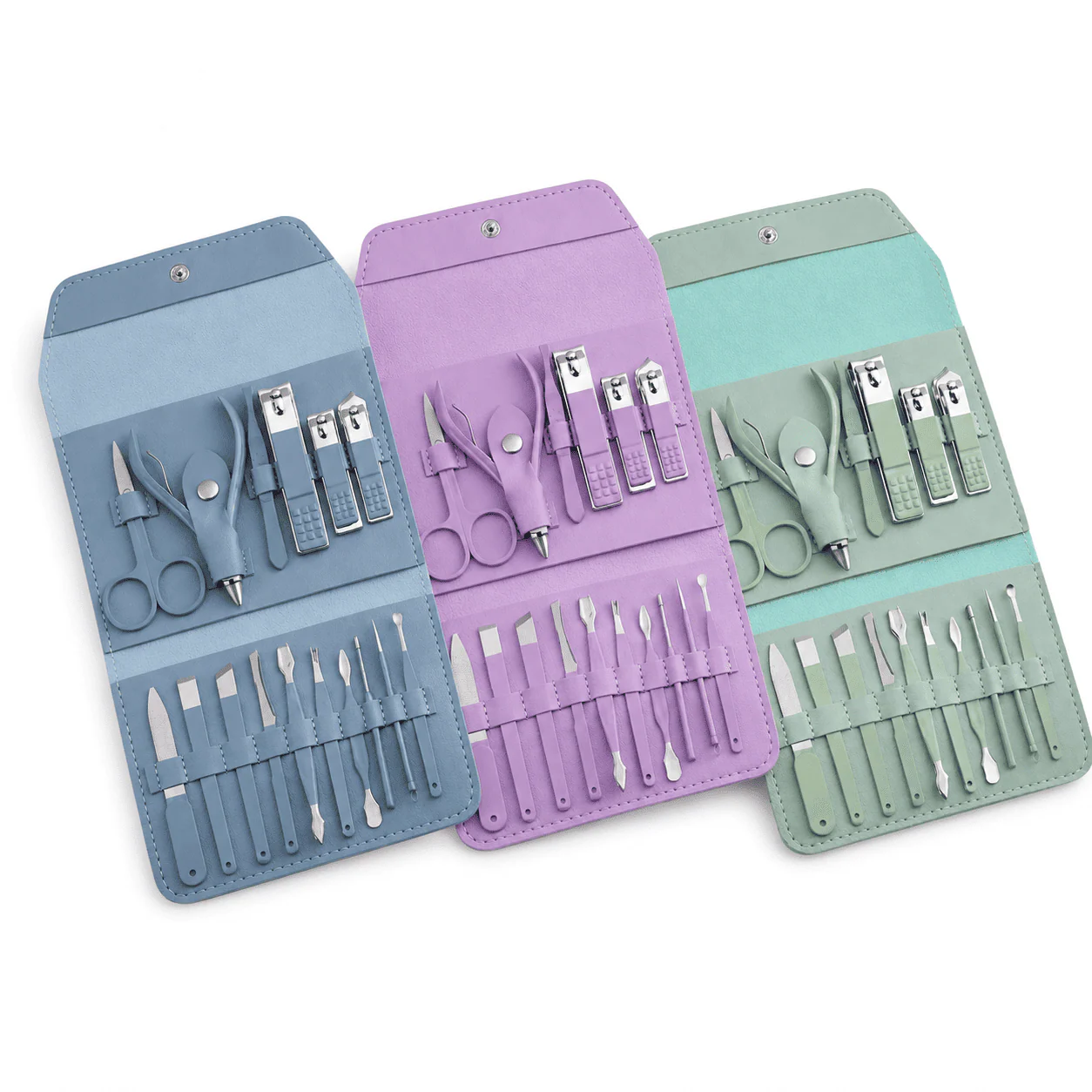 16-in-1 Professional Manicure & Pedicure Nail Care Kit