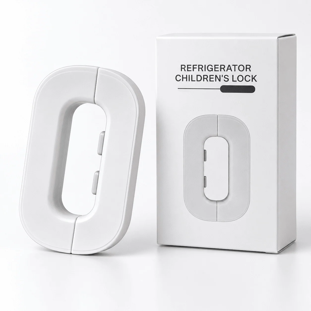 Child Safety Refrigerator Door Lock – Double Door Fridge Lock