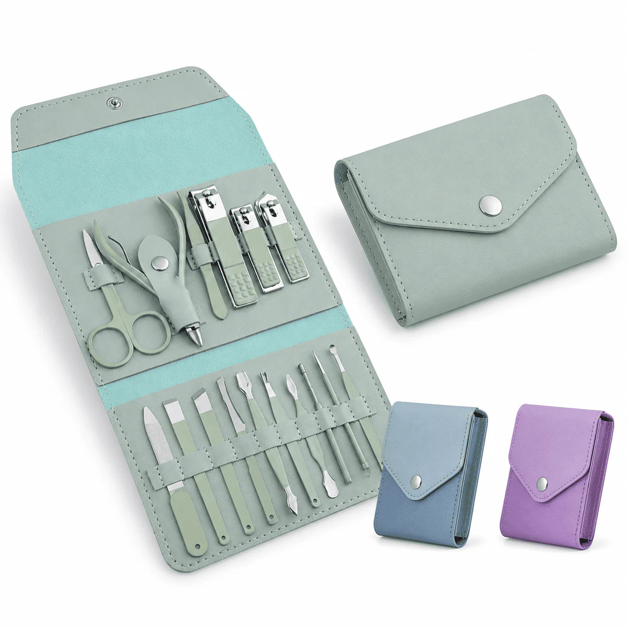16-in-1 Professional Manicure & Pedicure Nail Care Kit