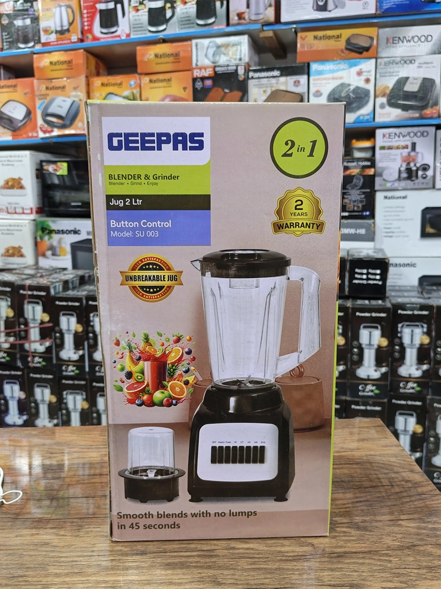 Geepas 2L Blender & Grinder