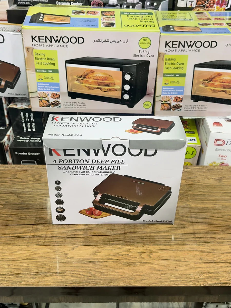 Kenwood 4 Portion Deep Fill Sandwich Maker Model AZ-704