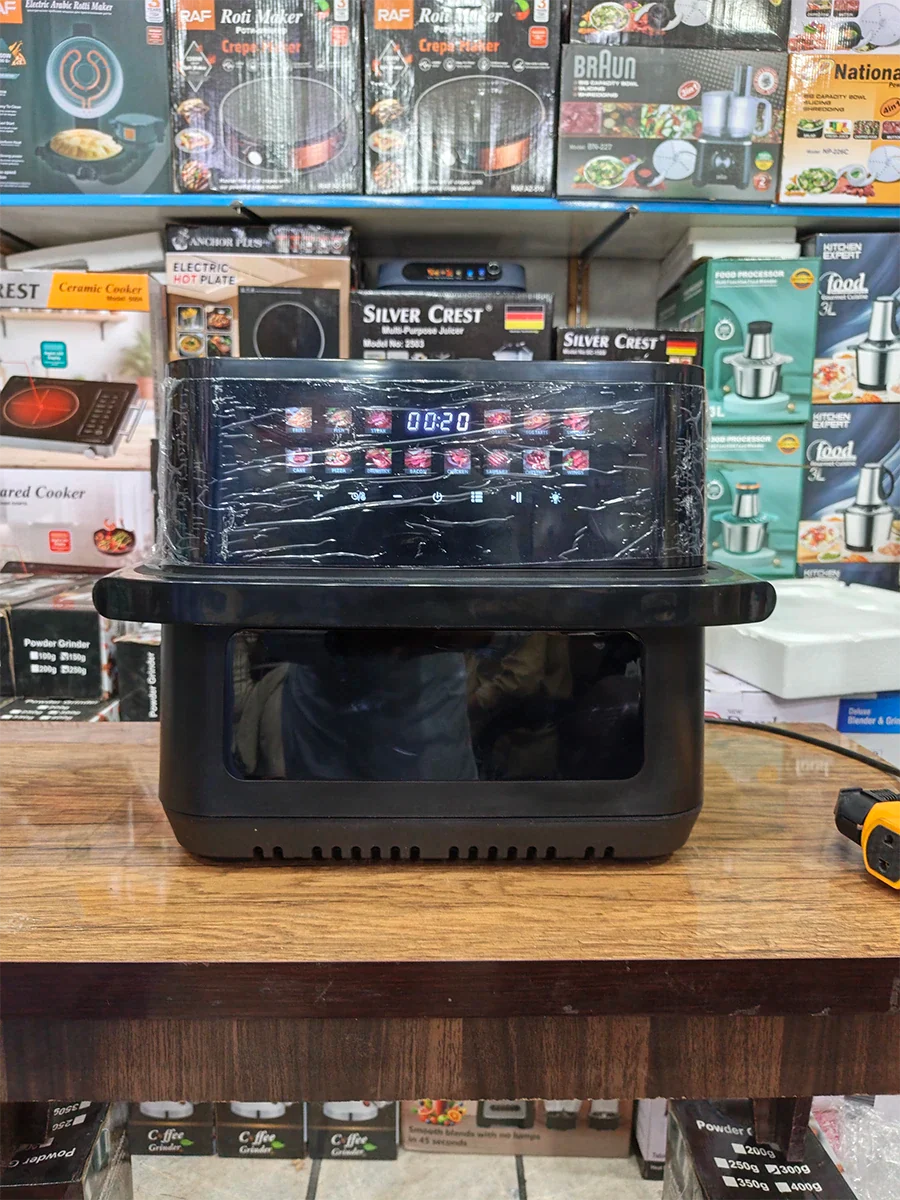 Philips Essential XXL 16.8L Digital Air Fryer Oven with Viewing Window