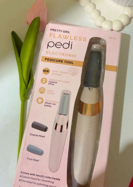 Pretty Girl Flawless Pedi Rechargeable Electronic Pedicure Tool