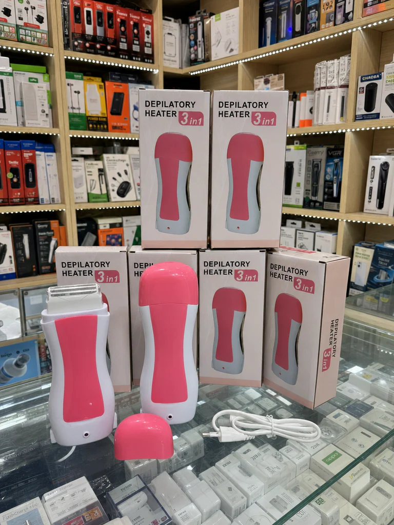 3-in-1 Depilatory Heater and Hair Removal Device