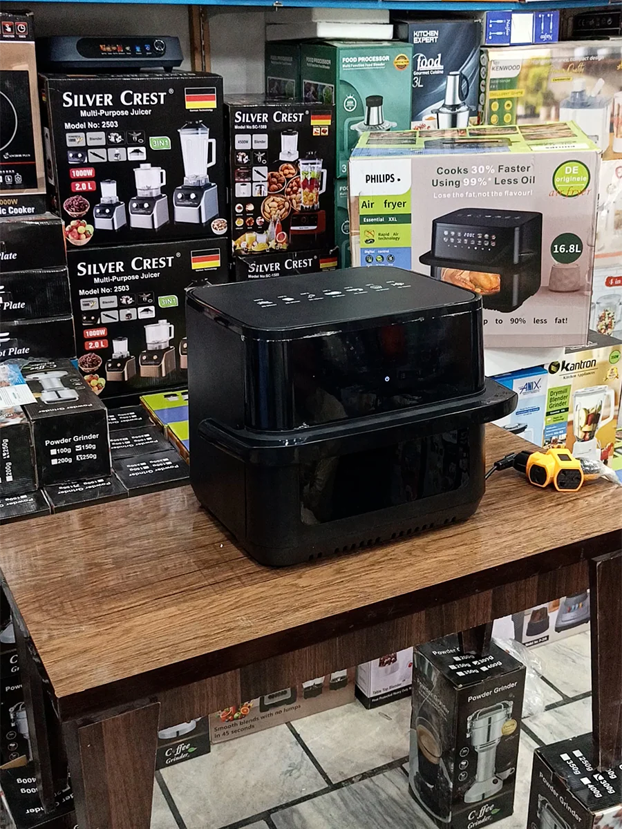 Philips Essential XXL 16.8L Digital Air Fryer Oven with Viewing Window