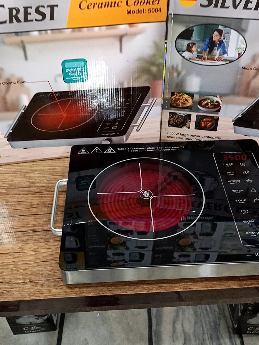 Silver Crest 3500W Infrared Ceramic Cooker Model 5004