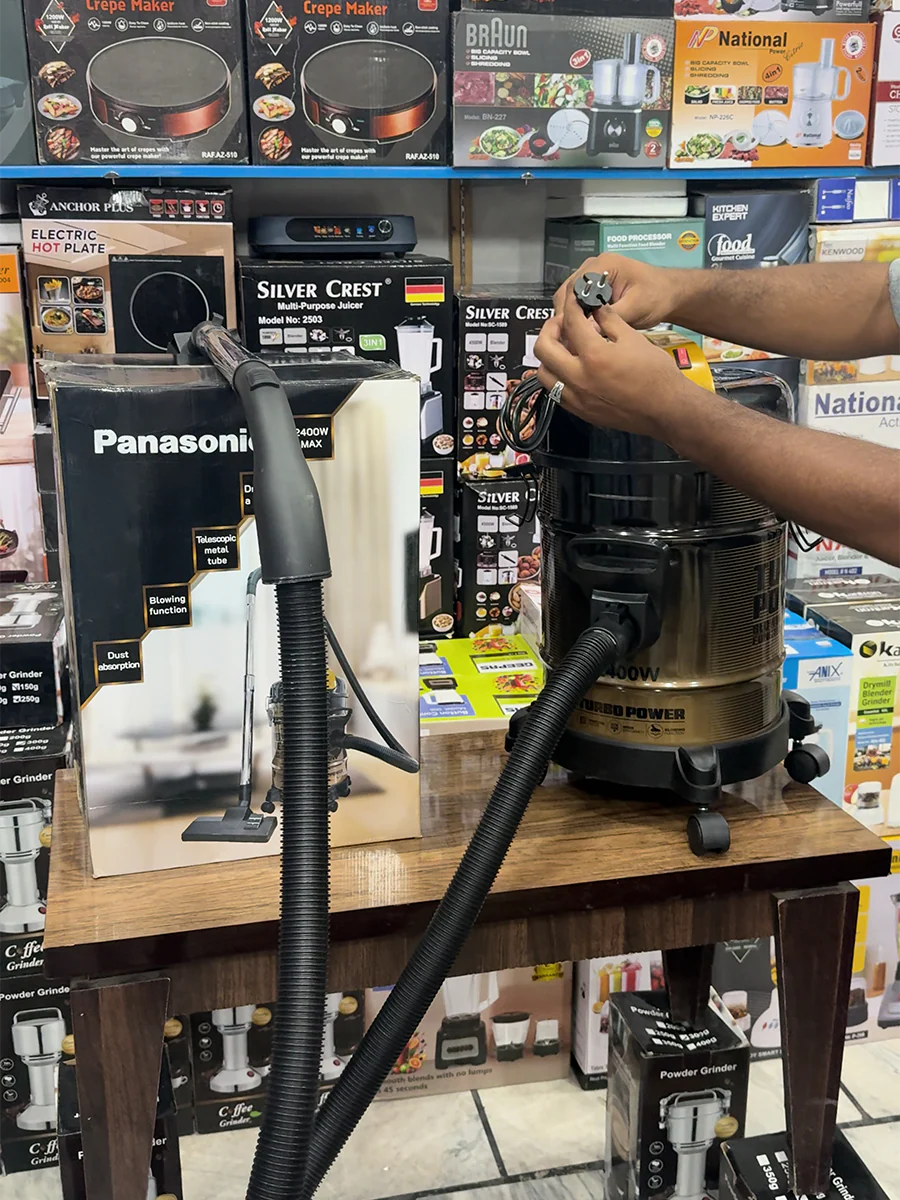 Panasonic Turbo Power 2400W Drum Vacuum Cleaner with Blower