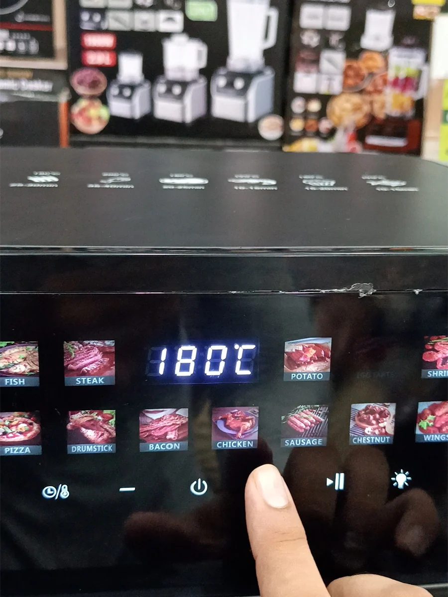 Philips Essential XXL 16.8L Digital Air Fryer Oven with Viewing Window